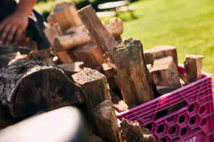 wood baskets