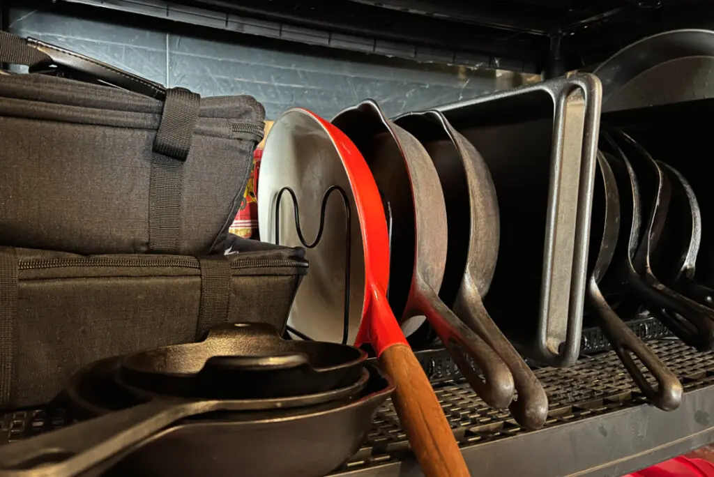 cast iron storage