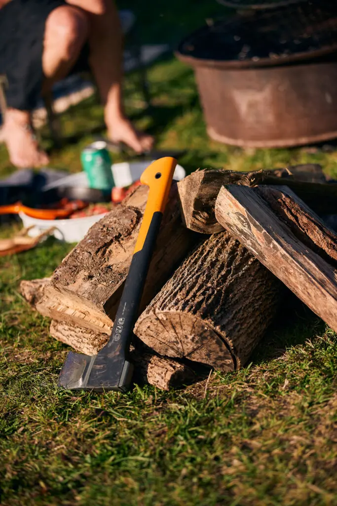 wood and axe