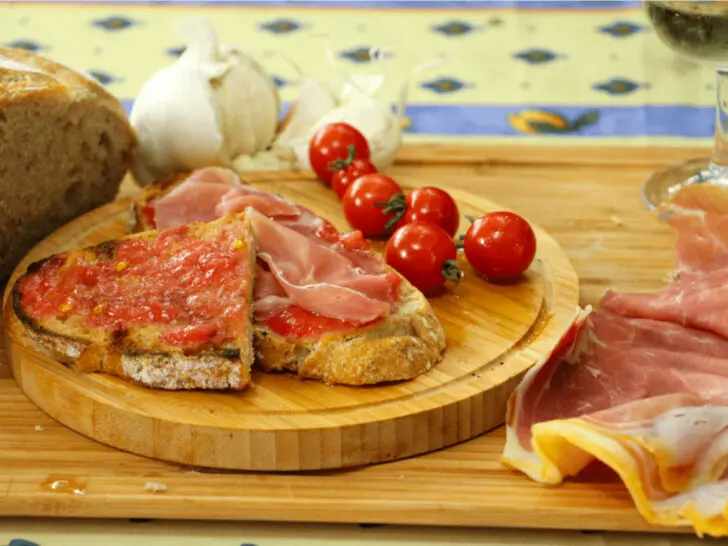 pan con tomate