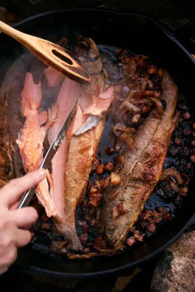 fire grilled fish
